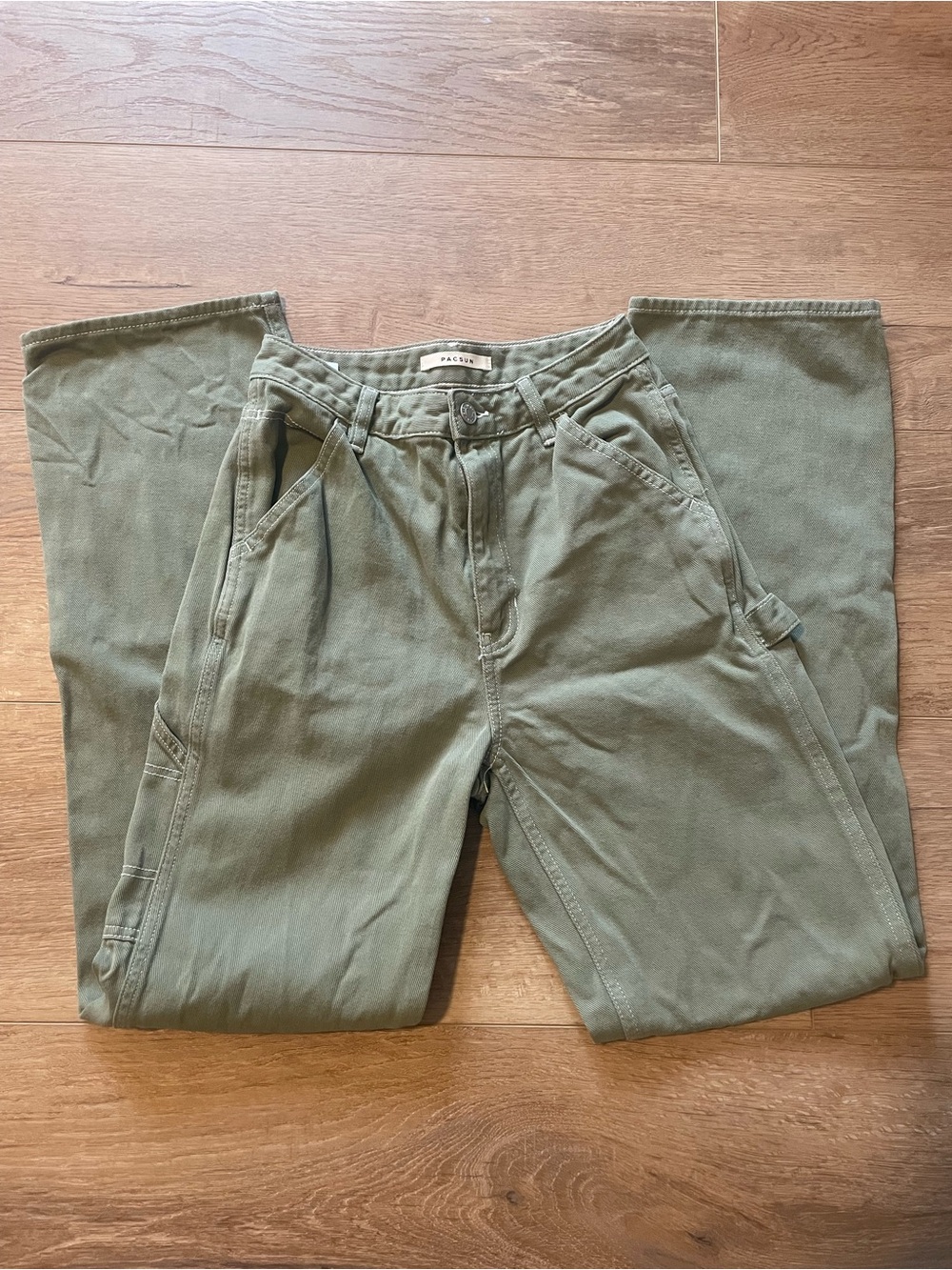 PacSun Olive Green BF Cargo Pants